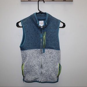 Boys zip up vest